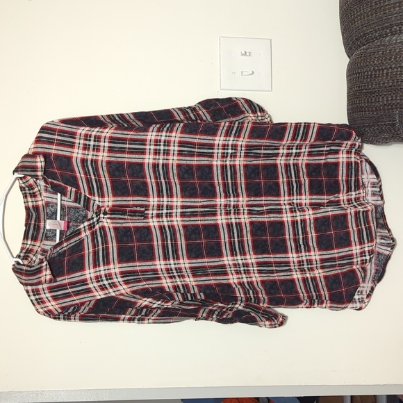 No Boundaries Tops - No boundaries woman's flannel shirt size XL